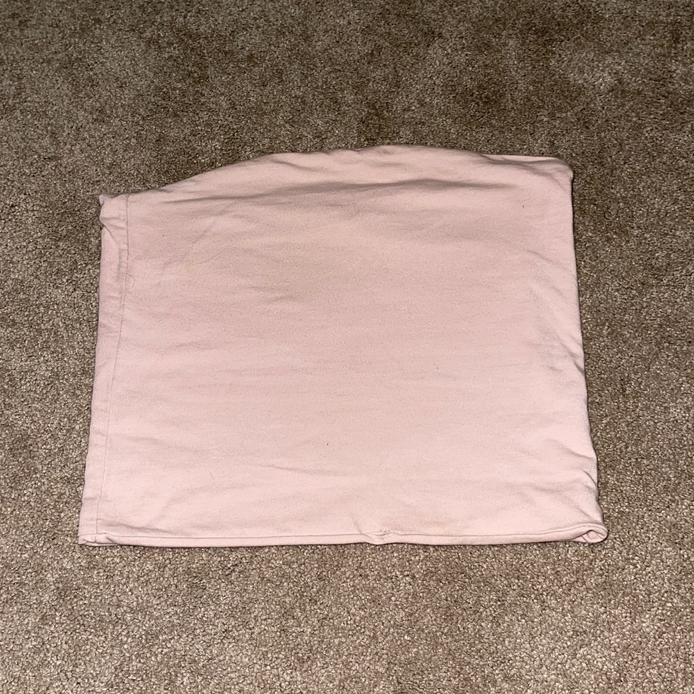 baby pink tube top